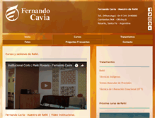 Tablet Screenshot of fernandocavia.com